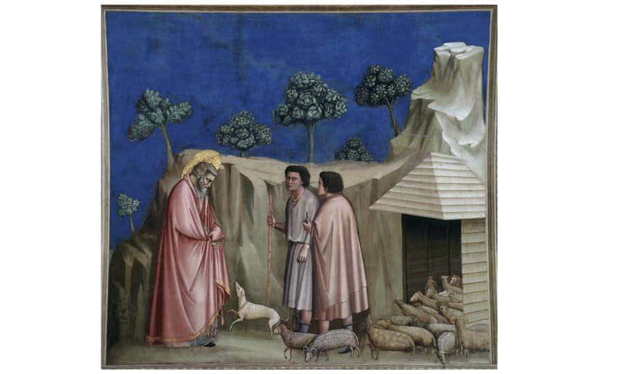 Giotto Chapelle Scrovegni annociation a sainte anne joachim